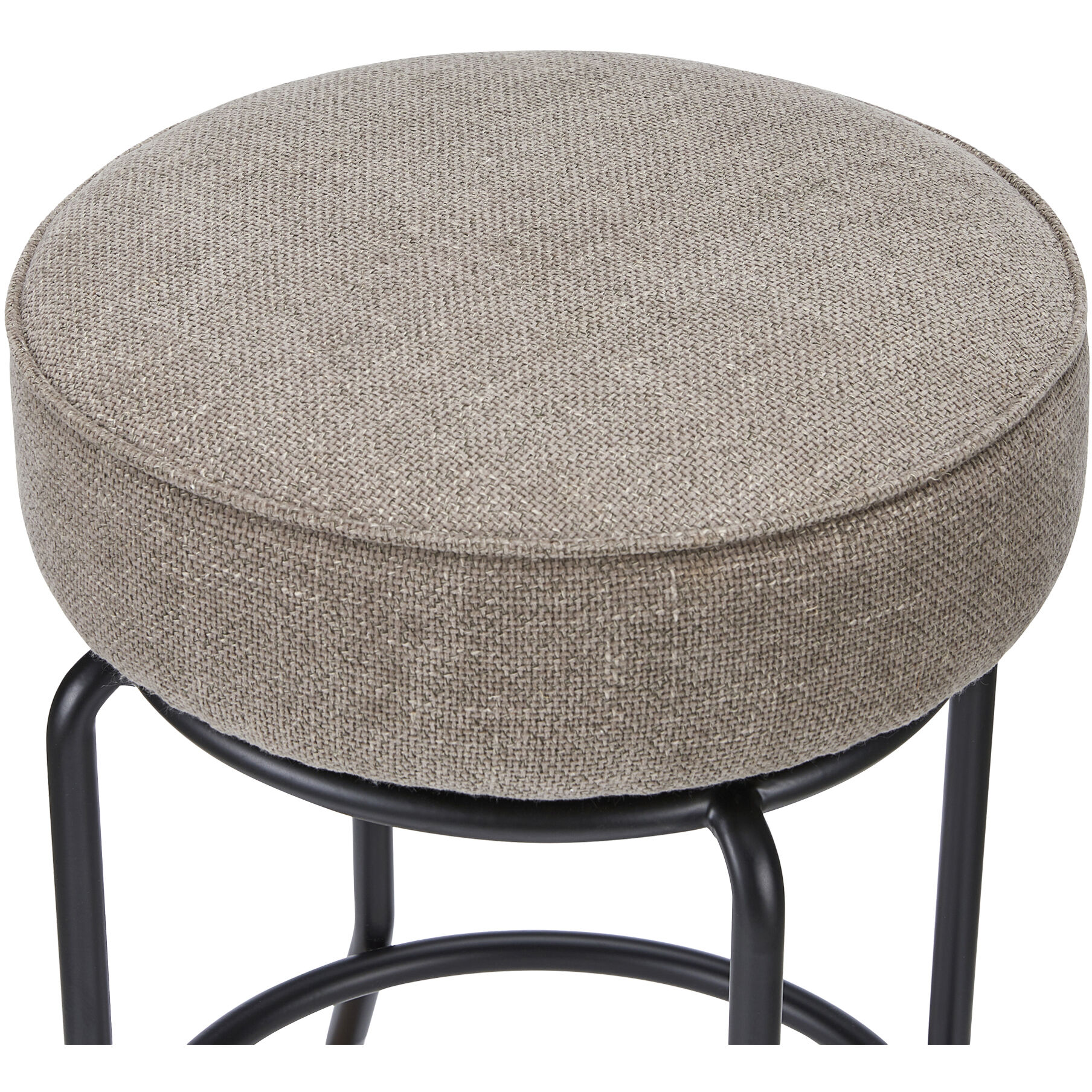 Kelsey 27.4 inch Brown Swivel Counter Stool